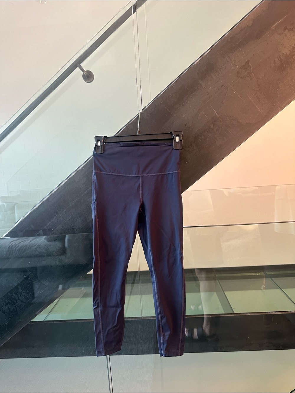 Athleta Navy Ultimate Stash Pocket Tights